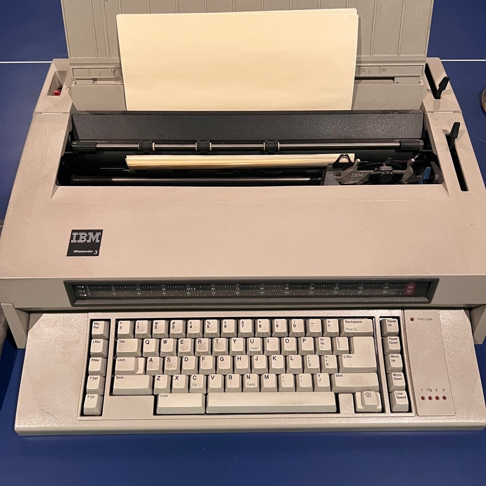 IBM Wheelwriter Typewriter
